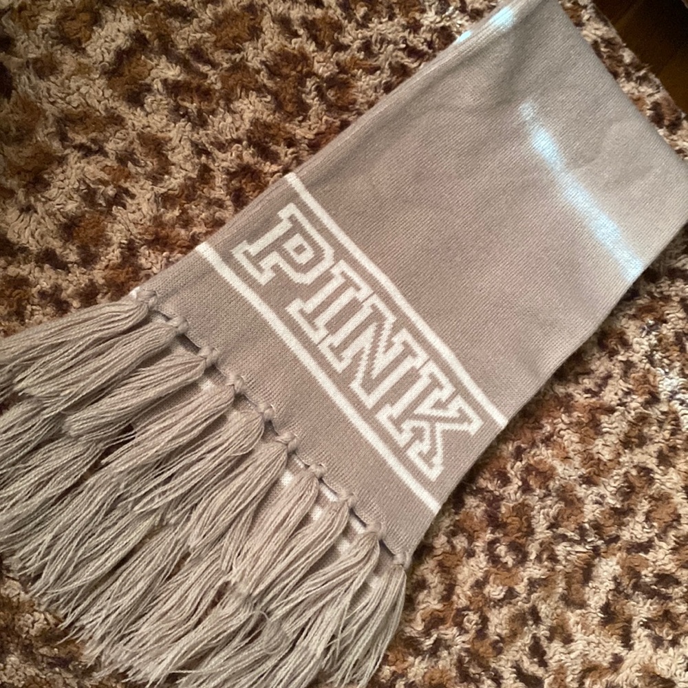 Pink Victoria secret scarf